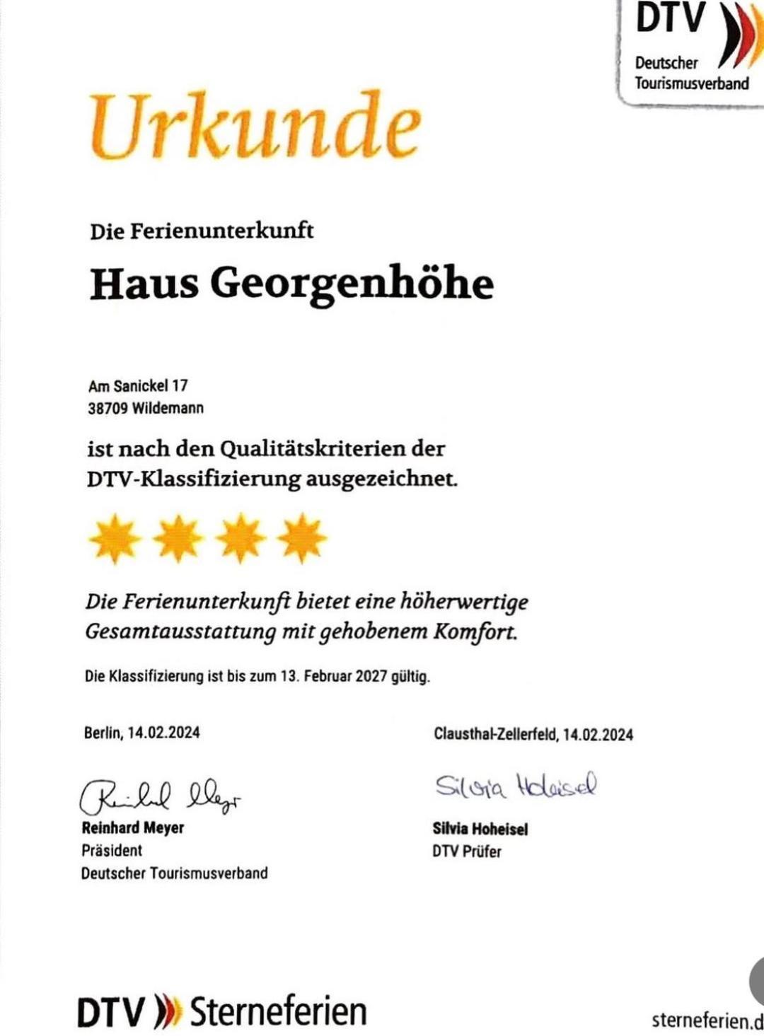Haus Georgenhoehe วิลเดอมานน์ ภายนอก รูปภาพ